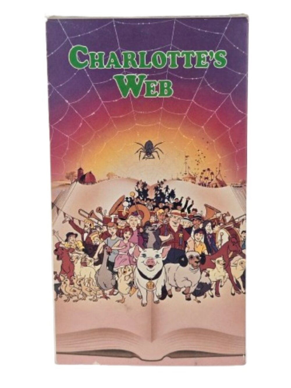 Vintage VHS Charlottes Web EB White Paramount Pictures 1991